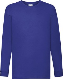 Fruit of the Loom SC61007 - KIDS VALUEWEIGHT LONG SLEEVE (61-007-0) Royal Blue