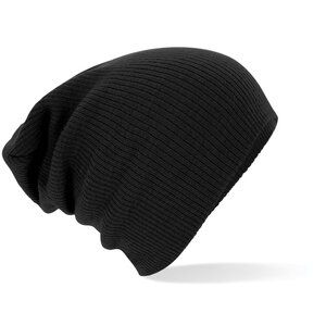 Beechfield B461 - Slouch Beanie Black