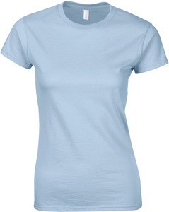 Gildan GI6400L - Women's 100% Cotton T-Shirt Light Blue