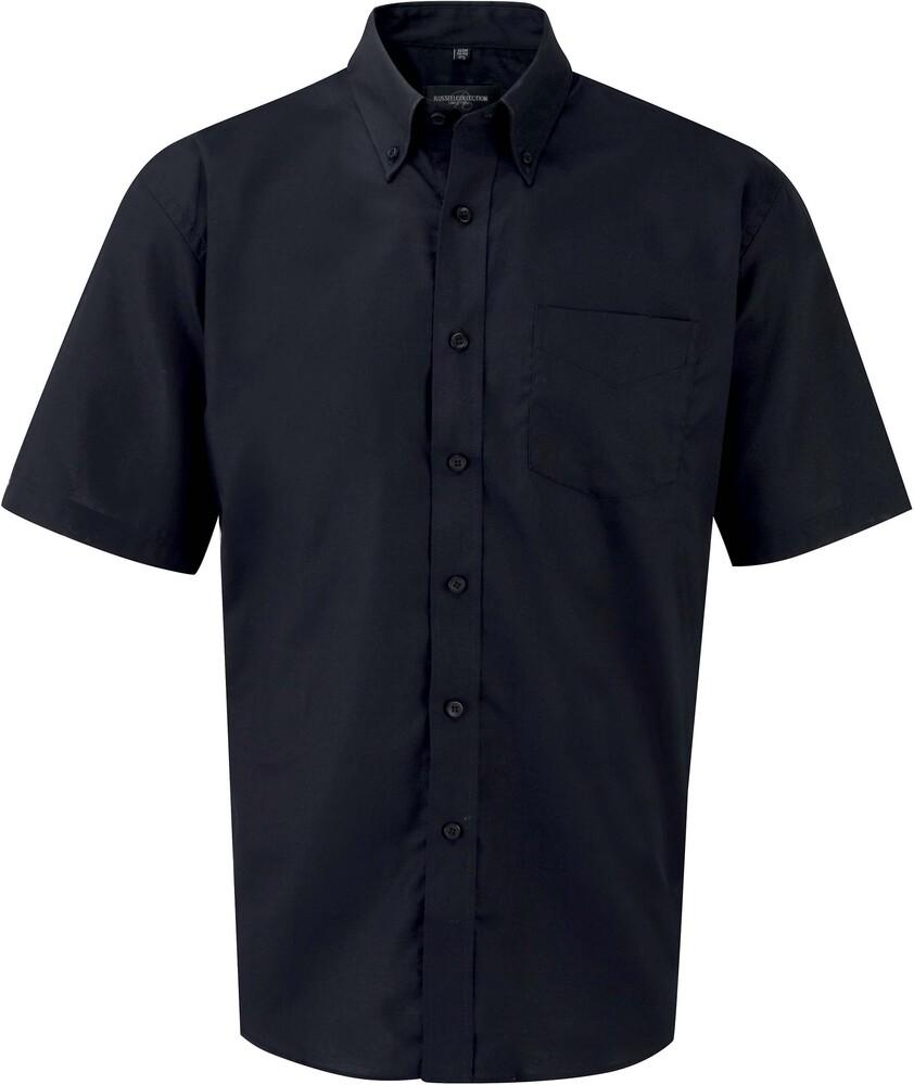 Russell Collection RU933M - Men's Short Sleeve Easy Care Oxford Shirt