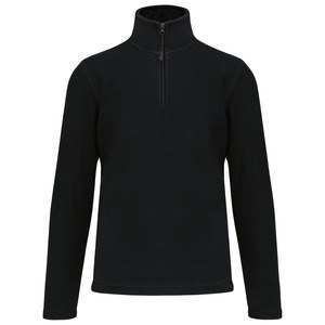 Kariban K912 - ENZO - ZIP NECK MICRO FLEECE TOP Black