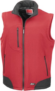 Result R123 - Softshell Bodywarmer Red/Black