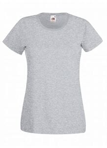 Fruit of the Loom SS050 - Lady-fit valueweight tee Heather Grey