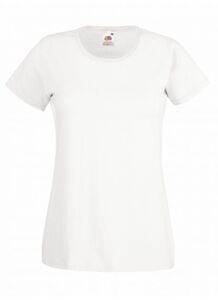 Fruit of the Loom SS050 - Lady-fit valueweight tee White