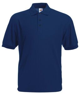 Fruit of the Loom 63-402-0 - Piqué Polo Mischgewebe Navy