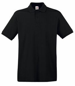 Fruit of the Loom 63-218-0 - Premium Polo Black