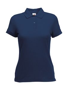 Fruit of the Loom 63-212-0 - Ladies Polo Mischgewebe Navy