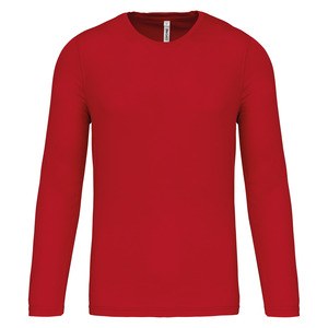 ProAct PA443 - Men's Long Sleeve Sports T-Shirt Red