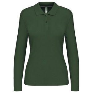 Kariban K244 - LADIES LONG SLEEVE PIQUE POLO SHIRT