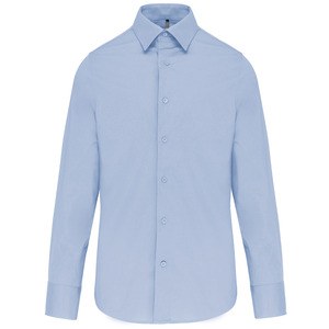 Kariban K529 - MEN'S LONG SLEEVE STRETCH SHIRT Light Blue