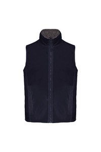 Kariban K679 - RECORD - FLEECE LINED BODYWARMER Navy / Grey