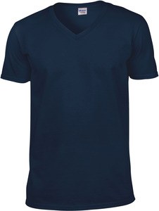 Gildan GI64V00 - Softstyle Mens V-Neck T-Shirt Navy/Navy