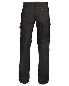 Kariban K785 - MEN'S 2 IN 1 MULTI POCKETS TROUSERS Black/Black