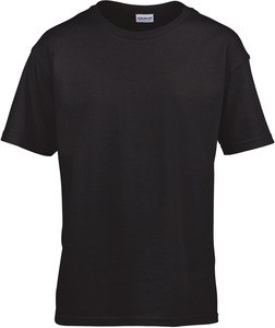 Gildan GI6400B - SOFTSTYLE KIDS T-SHIRT Black/Black