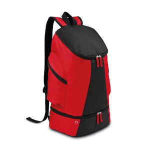 Kimood KI0102 - GYM BACKPACK Red / Black