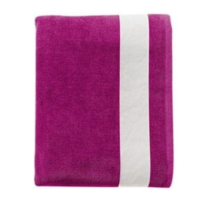 SOL'S 89006 - LAGOON Beach Towel Fuchsia