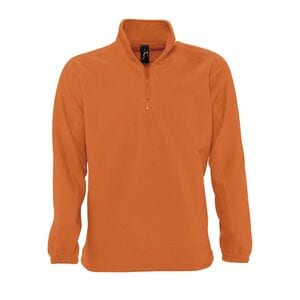 SOL'S 56000 - NESS Fleece 1/4 Zip Sweatshirt Orange
