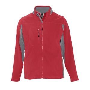 SOLS 55500 - NORDIC Mens Two Colour Zipped Fleece Jacket