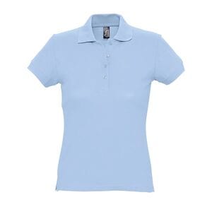SOL'S 11338 - PASSION Women's Polo Shirt Sky