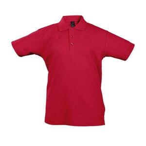 SOL'S 11344 - SUMMER II KIDS Kids' Polo Shirt Red