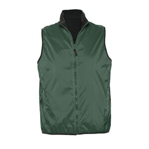 SOL'S 44001 - WINNER Unisex Contrasted Reversible Bodywarmer Forest Green