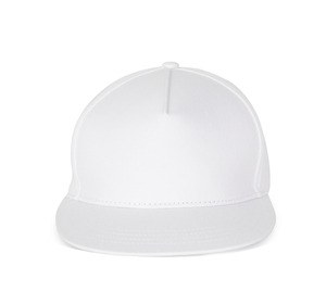 K-up KP139 - SNAPBACK CAP - 5 PANELS White