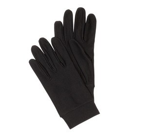 K-up KP409 - RUNNING GLOVES Black