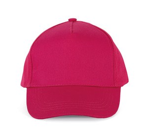 K-up KP149 - KIDS COTTON CAP - 5 PANELS Fuchsia