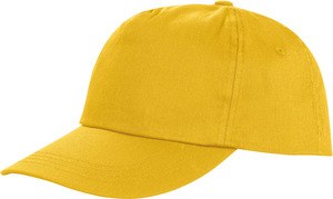 Result RC080X - HOUSTON 5-PANEL PRINTERS CAP Yellow