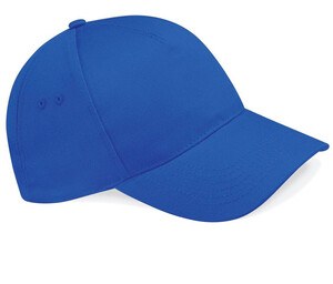 Beechfield BF015 - 5 Panel Cap 100% Cotton Royal blue