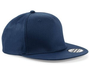 Beechfield BF610 - 5 Panel Snapback Rapper Cap French Navy