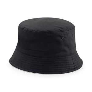 Beechfield BF686 - Women's Bucket Hat Black/Light Grey
