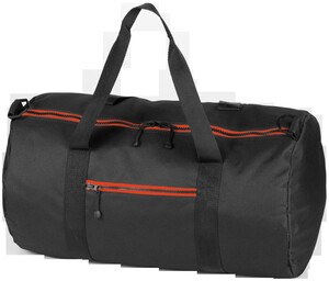 Black&Match BM906 - Week End Bag Black/Orange