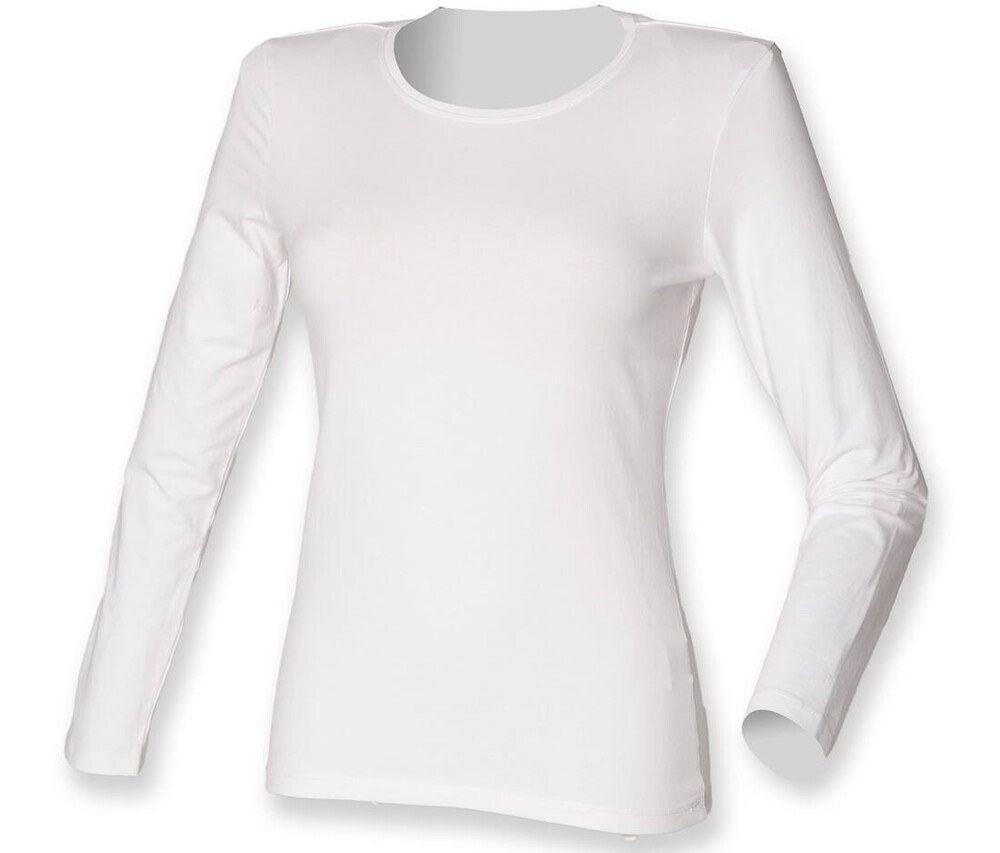 Skinnifit SK124 - Women's long-sleeved stretch T-shirt