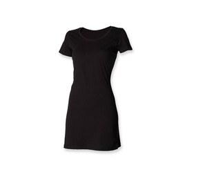 Skinnifit SK257 - T-shirt dress Black