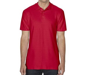 Gildan GN480 - Men's Pique Polo Shirt Red