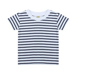 Larkwood LW027 - Kids Striped Crew Neck Tee Shirt