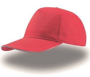 Atlantis AT004 - 5 panels cap Red/White