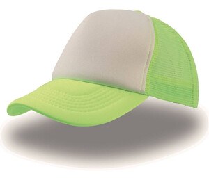 Atlantis AT011 - Rapper Cap Fluo Yellow/White