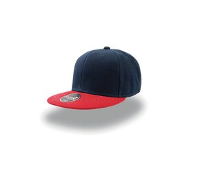 Atlantis AT013 - Snap Back Cap Navy/Red