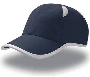 Atlantis AT066 - Sports 6-panel cap Navy/White