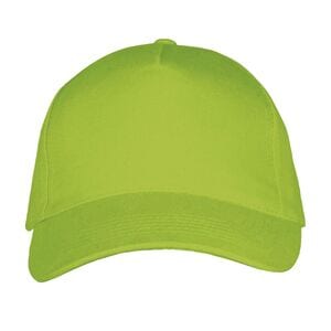 SOL'S 00594 - LONG BEACH Five Panel Cap Lime