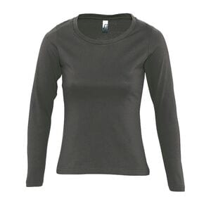 SOLS 11425 - MAJESTIC Womens Round Neck Long Sleeve T Shirt