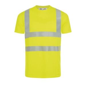 SOLS 01721 - MERCURE PRO T Shirt With High Visibility Strips