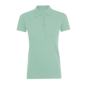 SOL'S 01709 - PHOENIX WOMEN Cotton Elastane Polo Shirt Mint