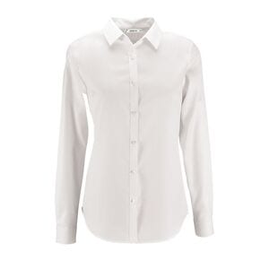 SOL'S 02103 - BRODY WOMEN Herringbone Shirt White