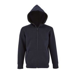 SOL'S 02092 - Stone Kids Kids' Zip Hoodie French Navy