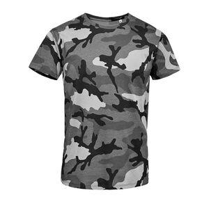 SOLS 01188 - Camo Men Round Collar T Shirt