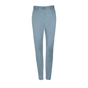 SOL'S 02918 - Jared Women Women’S Satin Stretch Trousers Creamy dark blue