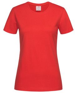 Stedman STE2600 - Classic women's round neck t-shirt Scarlet Red